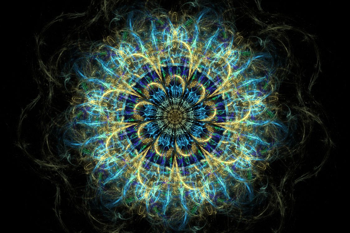 Pintura Abstracta Azul y Blanca. Wallpaper in 3000x2000 Resolution