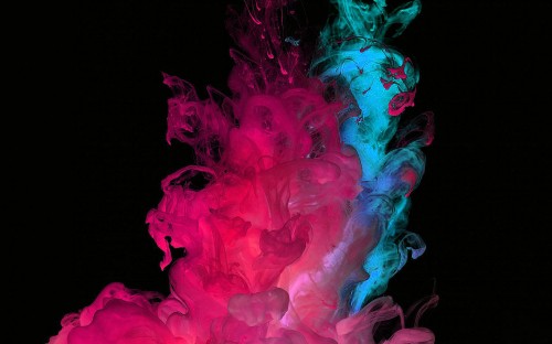 Image pink and white smoke illustration