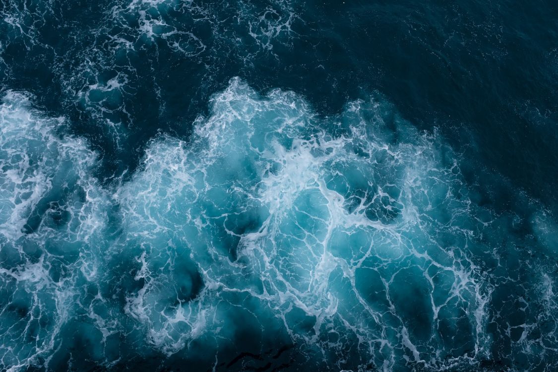 sea, wind wave, blue, water, aqua