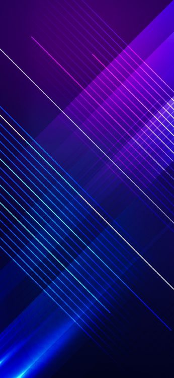 Light, Abstract Art, Blue, Purple, Azure. Wallpaper in 1080x2340 Resolution