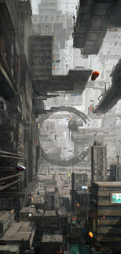 Image air city concept art, art, concept art, fan art, science fiction