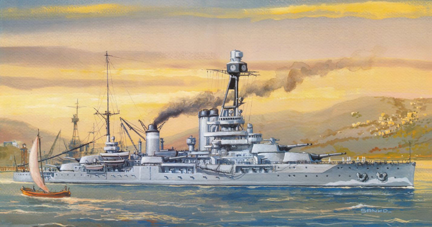 Croiseur Léger, Navire de Guerre, Navire, Destroyer, Bateau. Wallpaper in 5015x2632 Resolution