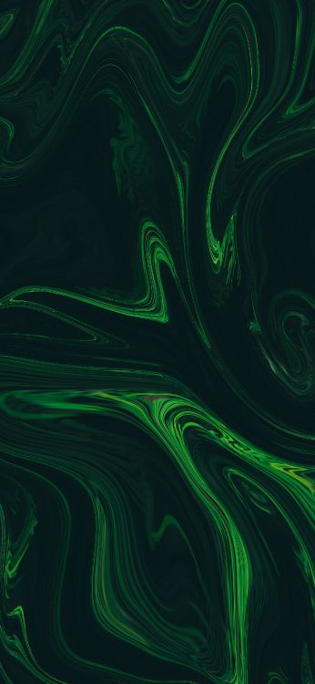 Arte Fractal, Arte, Aqua, Planta Terrestre, Patrón. Wallpaper in 1440x3120 Resolution