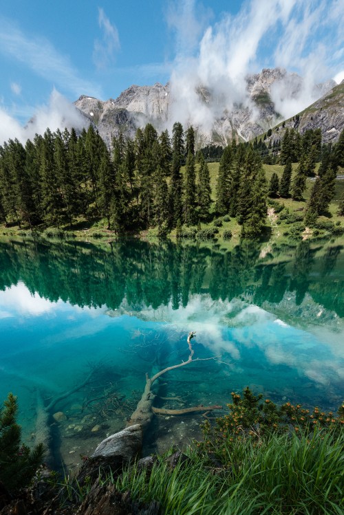 Image nature, Lai da Palpuogna, natural landscape, mountain, mountainous landforms