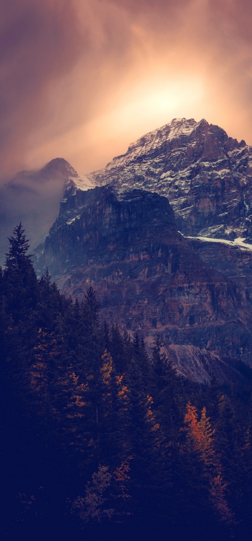 Image Yoho National Park Of Canada, park street church, cloud, mountain, atmosphere