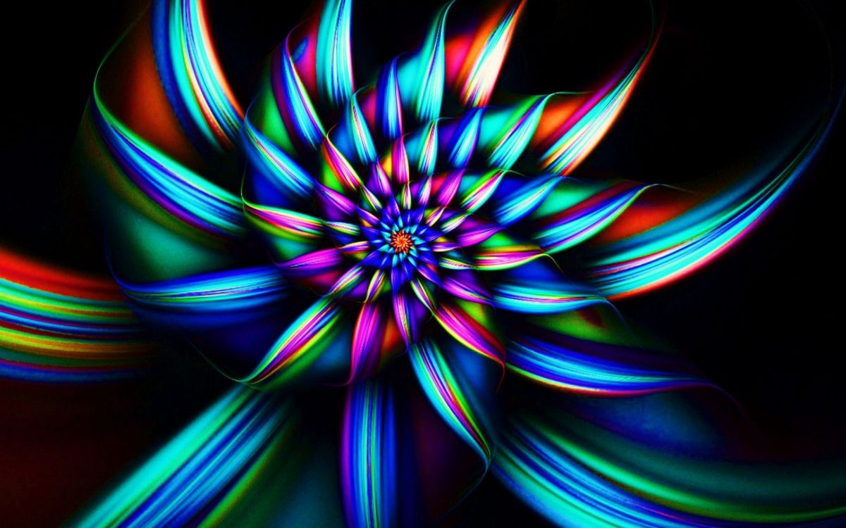 抽象艺术, 分形技术, 对称, 特效, 旋涡 壁纸 1920x1200 允许