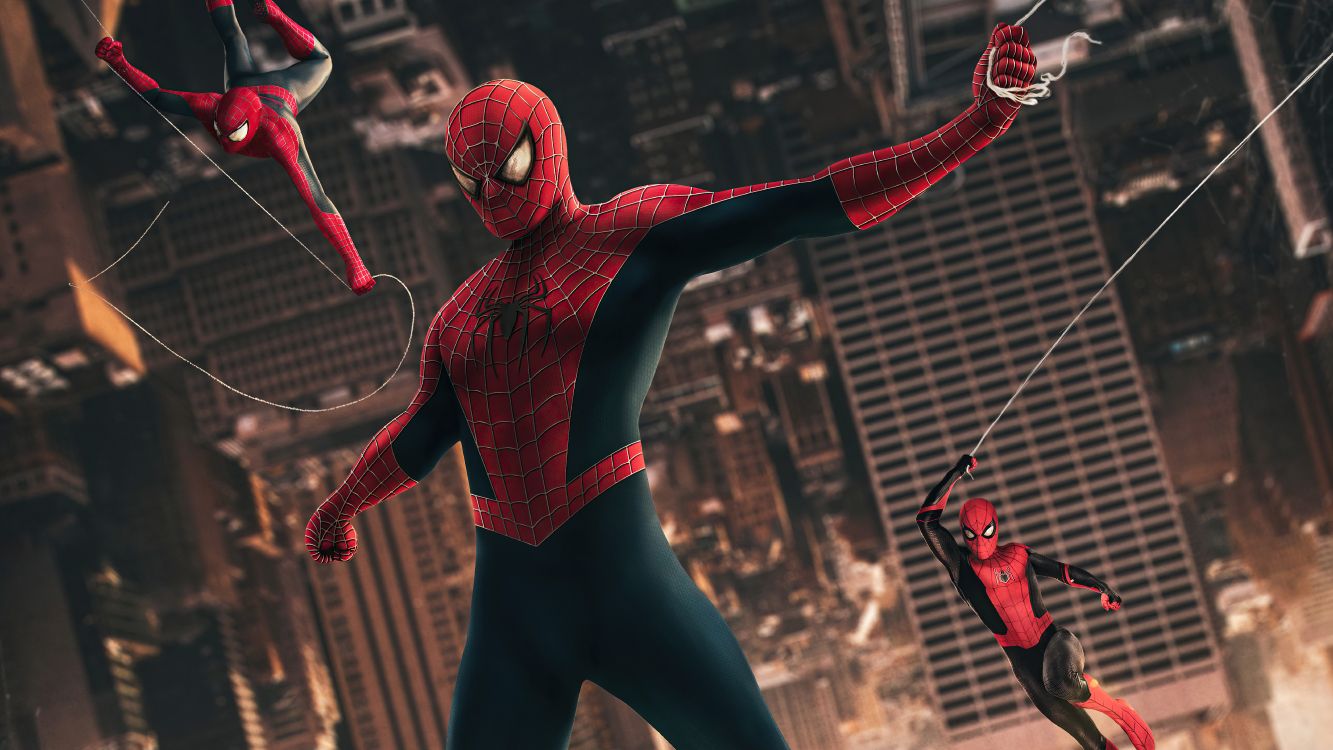 Spider-man, Superhéroe, Television, Spider-man: no Way Home, Spider-Man De Regreso A Casa. Wallpaper in 7680x4320 Resolution
