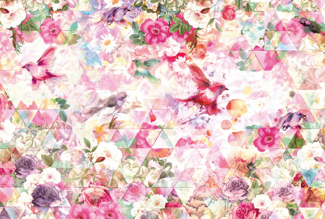 Textile Floral Rose et Blanc. Wallpaper in 3000x2021 Resolution