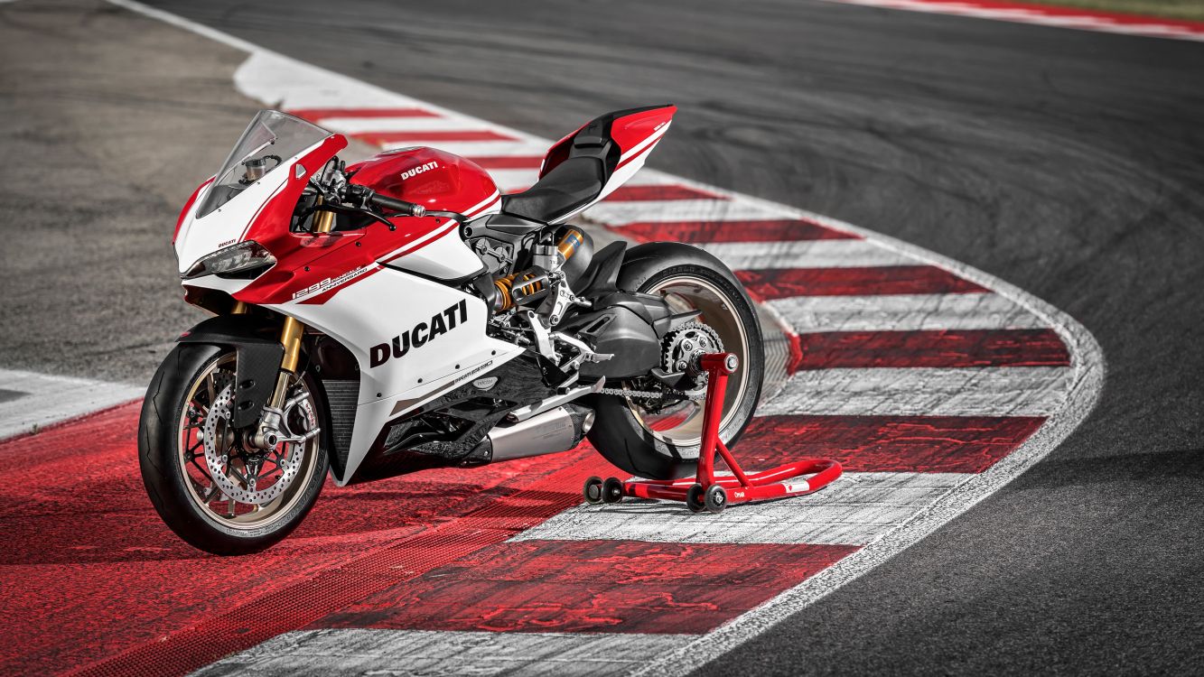 杜卡迪1299, Fim超级摩托车世界锦标赛, 杜卡迪, 超级赛车, 赛道 壁纸 3840x2160 允许