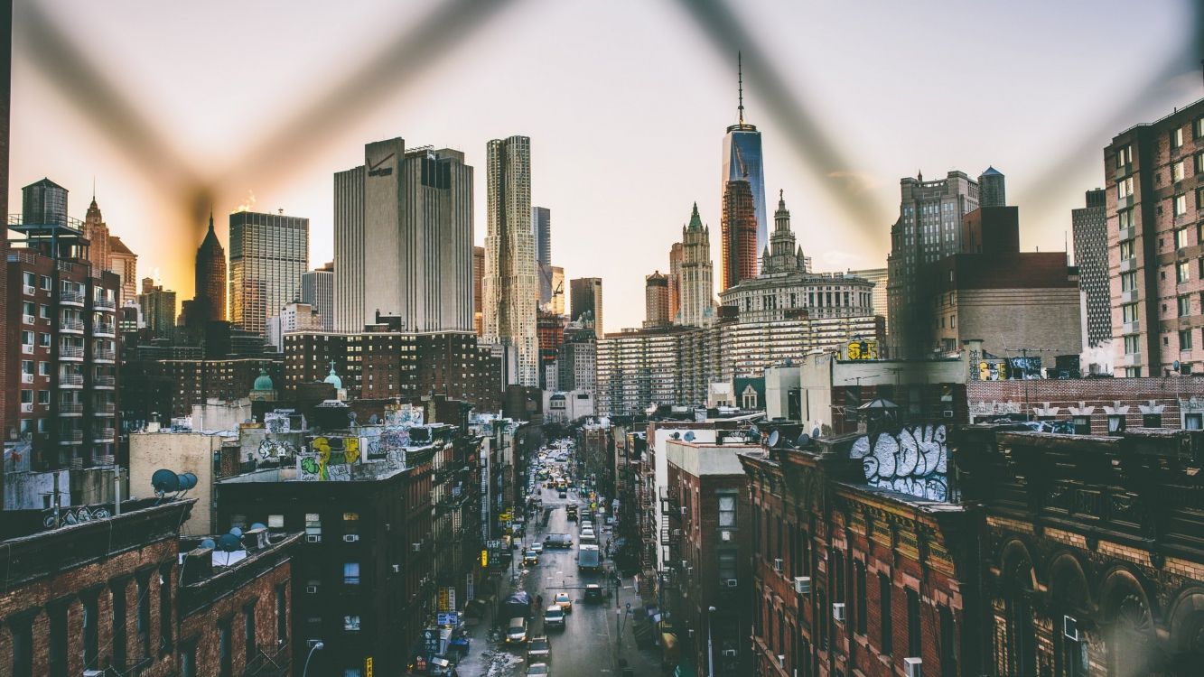 city buildings under white sky during daytime