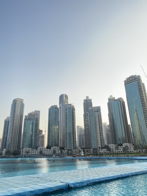 Image dubai, skyscraper, tower block, daytime, city