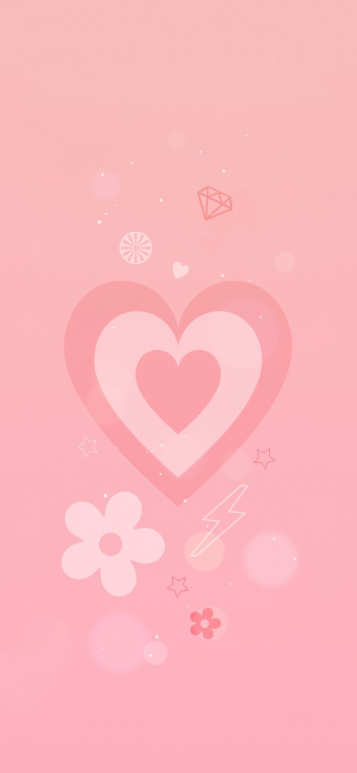 Image heart, human body, gesture, pink, magenta