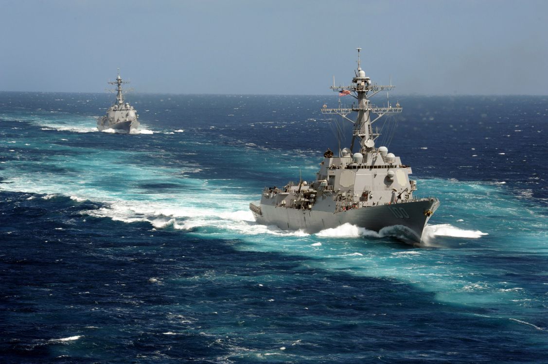 美国海军, 海军, 海军的船, 军舰, 导弹驱逐舰 壁纸 4256x2832 允许