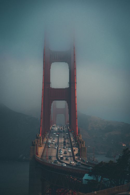 Golden Gate Bridge San Francisco Kalifornien. Wallpaper in 3654x5473 Resolution