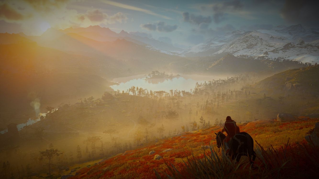 气氛, 人们在自然界, 自然景观, 高地 壁纸 1920x1080 允许