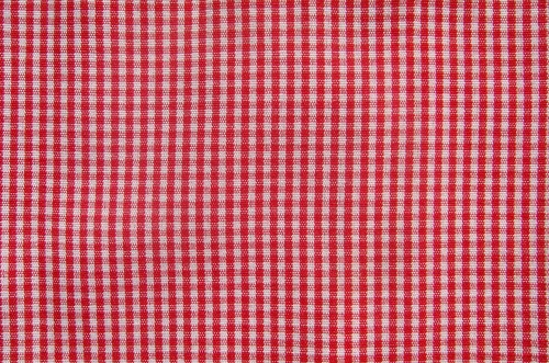 Image red and white checkered textile