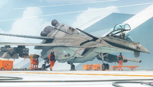 Image low orbit interceptor, art, illustration, concept art, aircraft