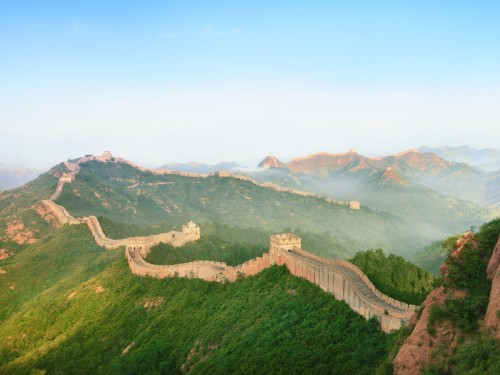 Image aerial view of green mountains during daytime