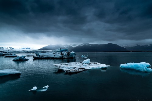 Image glacier, tablet, ice, water, cloud