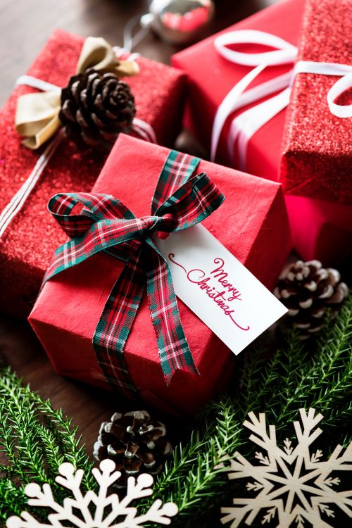 礼物, 圣诞节礼物, 礼品包装, 圣诞节那天, 丝带 壁纸 3923x5878 允许