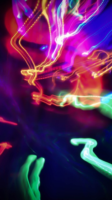 Image red green and blue light