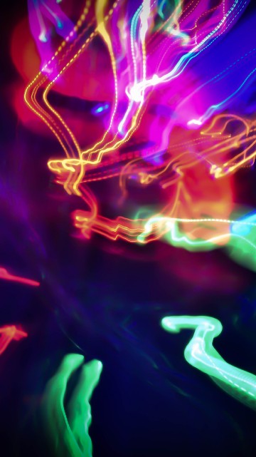 Image red green and blue light