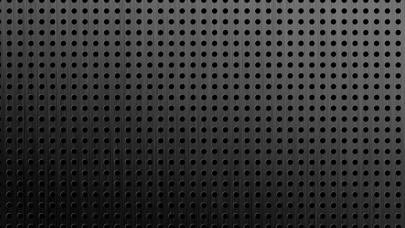 Schwarz-weiß Gepunktetes Textil. Wallpaper in 2560x1440 Resolution