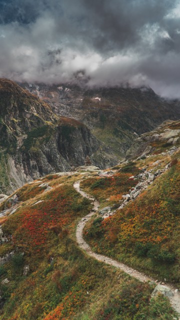 Image mountainous landforms, highland, nature, mountain, natural landscape