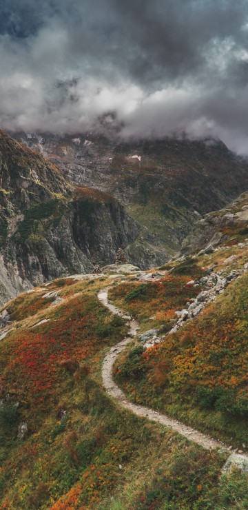 Image mountainous landforms, highland, nature, mountain, natural landscape