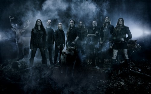 Image Eluveitie, Chrigel Glanzmann, Ategnatos, Slania, darkness