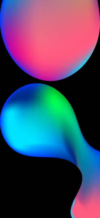 光, 图形设计, 色彩, 黑色的, Azure 壁纸 2250x4872 允许