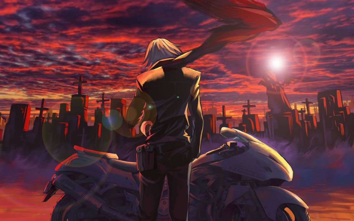 Femme en Veste Noire Debout Sur Une Voiture Blanche Pendant le Coucher du Soleil. Wallpaper in 3840x2400 Resolution