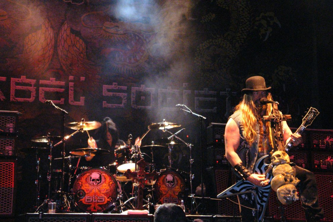 Zakk Wylde, rock concert, guitar, Black Label Society, heavy metal