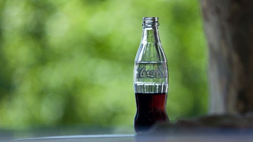 Image cola, coca-cola, bottle, water, drink