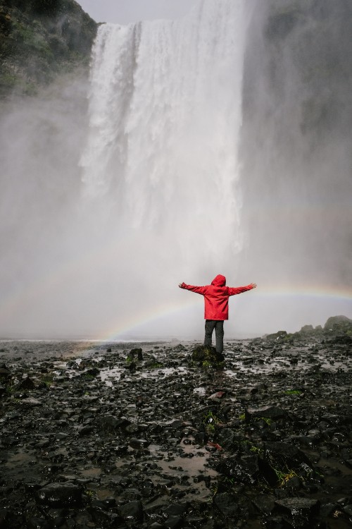 Image waterfall, water, nature, adventure, water feature