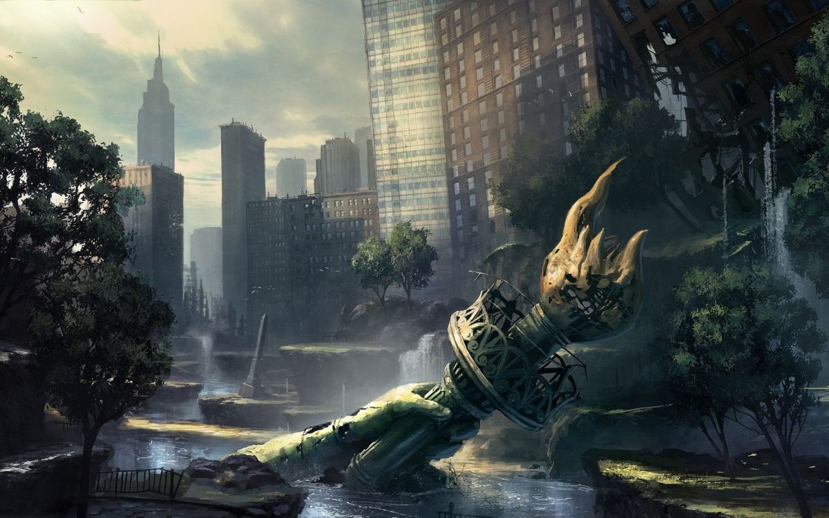 Homme à Cheval Statue au Milieu de la Ville. Wallpaper in 2560x1600 Resolution