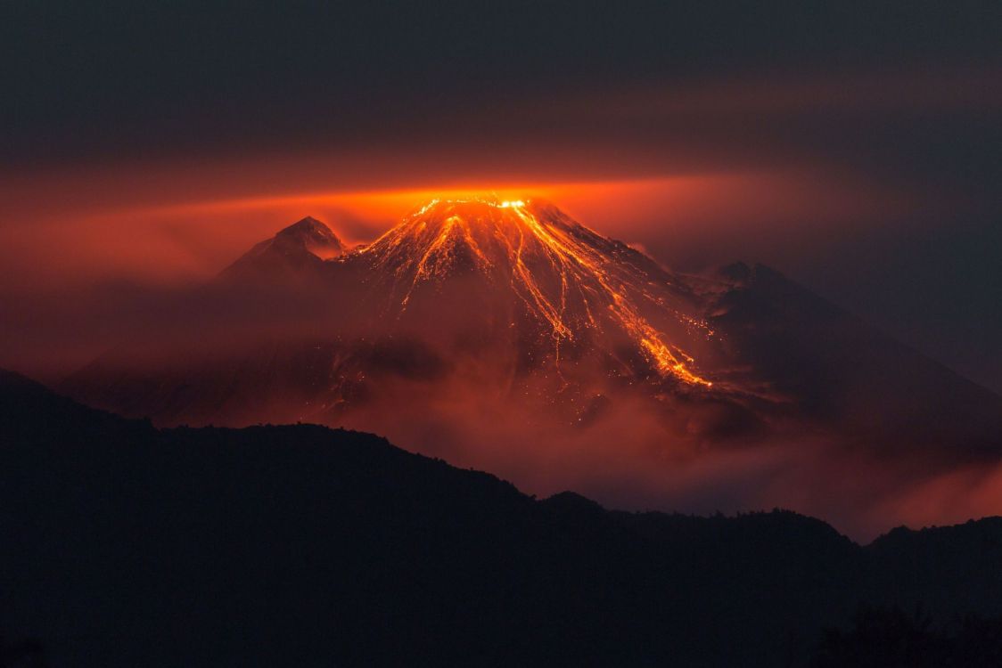 成层, 余辉, 日出, 类型的火山爆发, 黎明 壁纸 2560x1707 允许