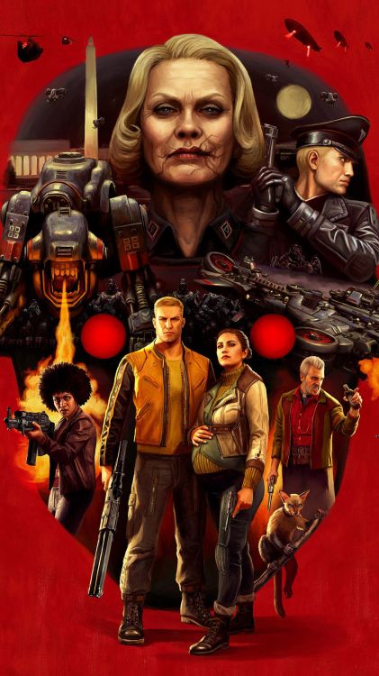 Action Figure, Wolfenstein II The New Colossus, Wolfenstein The New Order, E3 2017, Shadow of The Colossus. Wallpaper in 1215x2160 Resolution