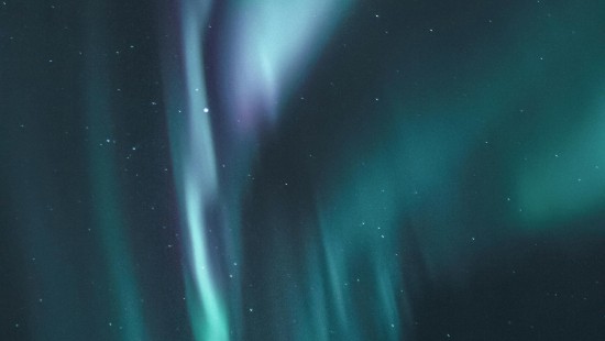 Image blue green colour night sky, aurora, colored, blue, night sky