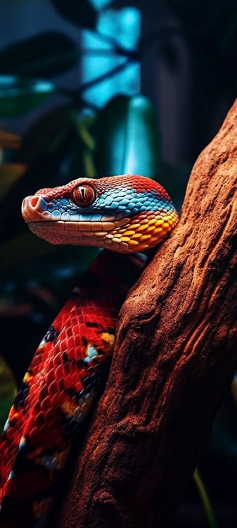 Élapidés, Serpents Élapidés, Serpents Colubres, Vipères Des Stands, Tête. Wallpaper in 1080x2400 Resolution