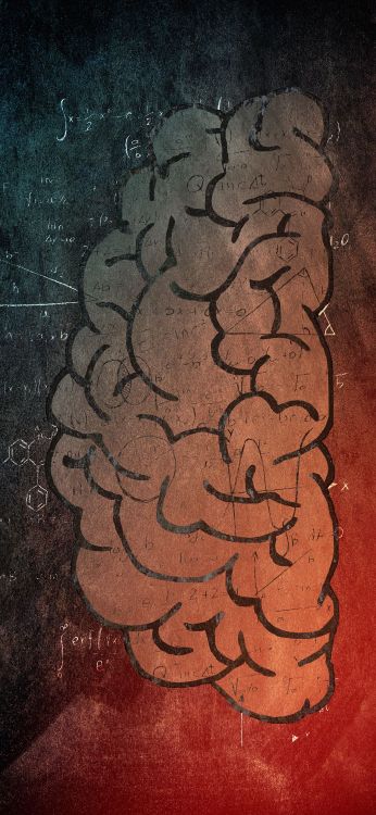 Intelligenz, Logik, Mathematik, Geste, Kunst. Wallpaper in 1080x2340 Resolution