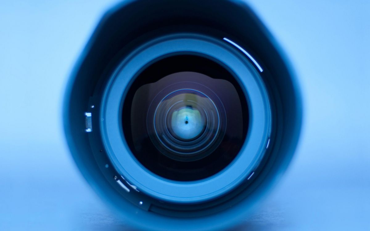 Schwarzes Und Blaues Rundes Licht. Wallpaper in 2560x1600 Resolution