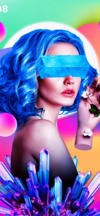 头发染色, 发型, 眉毛, 光, 紫色的 壁纸 1170x2535 允许