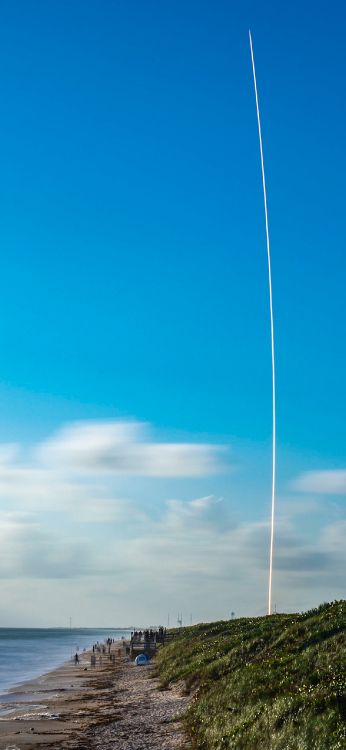 SpaceX, 乘员龙演示2, 猎鹰9, 美国宇航局, 空间 壁纸 1284x2778 允许