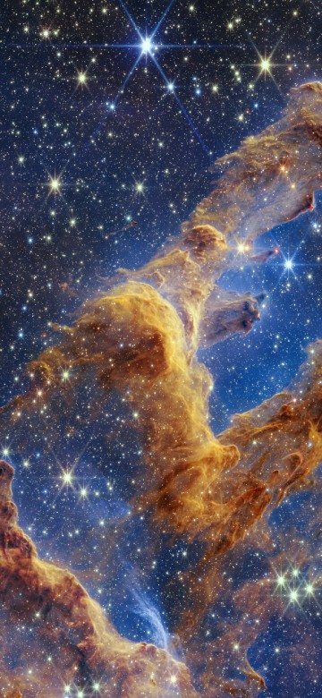 Image telescope, Pillars of Creation, atmosphere, world, water