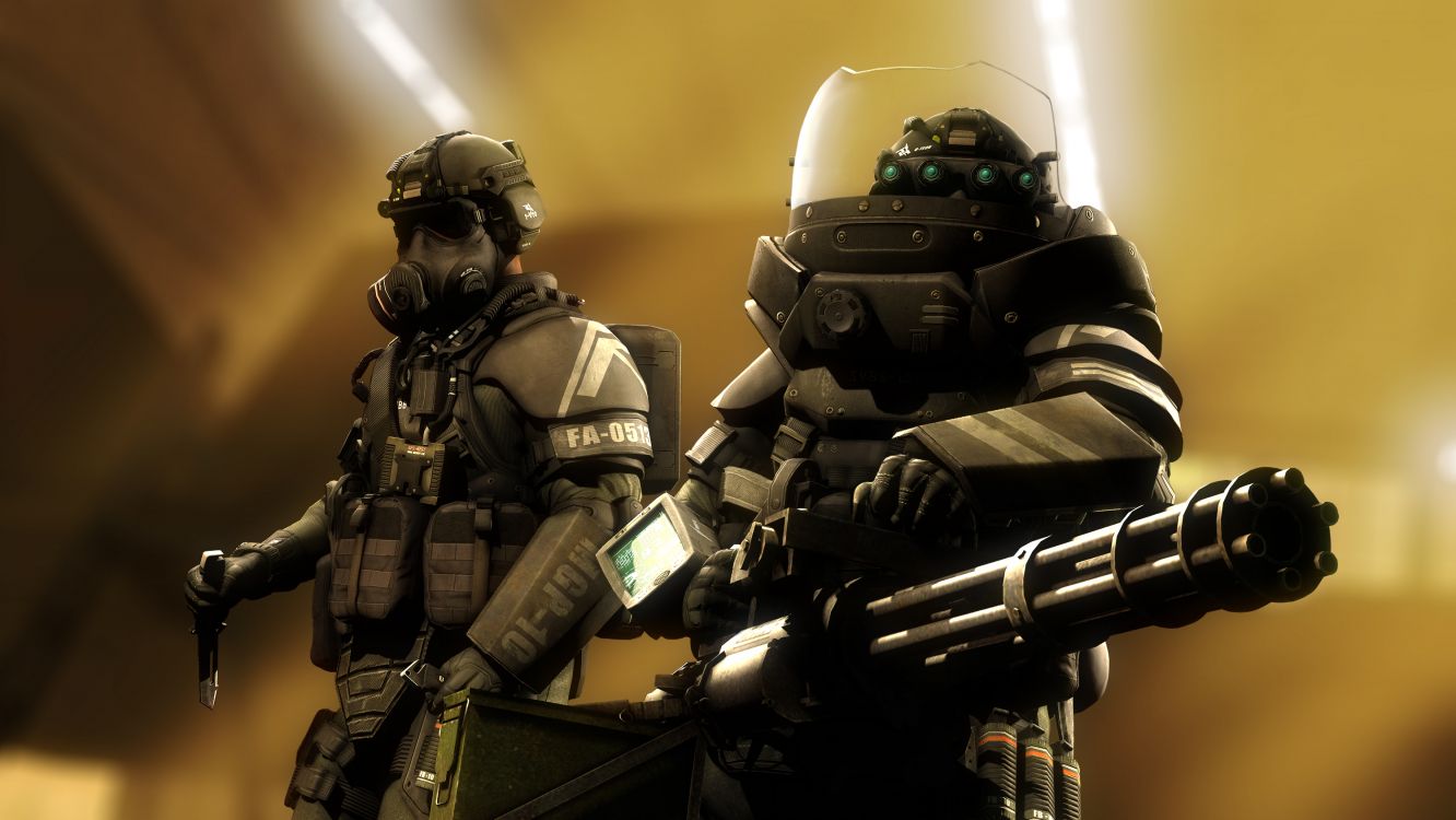 Call of Duty Ghosts, Call of Duty Infinito Guerra, Figura de Acción, Soldado, Militar. Wallpaper in 3000x1688 Resolution