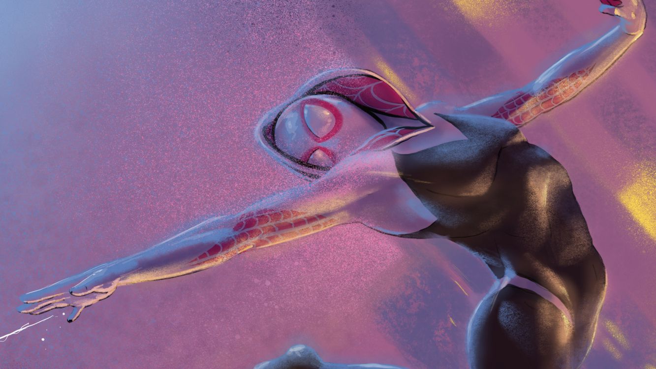 Personnage de Dessin Animé Animal Bleu et Blanc. Wallpaper in 3002x1688 Resolution