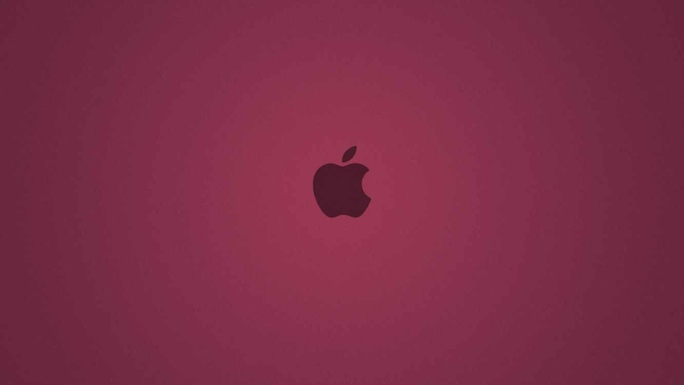 Logo de Manzana Sobre Fondo Rojo. Wallpaper in 2560x1440 Resolution