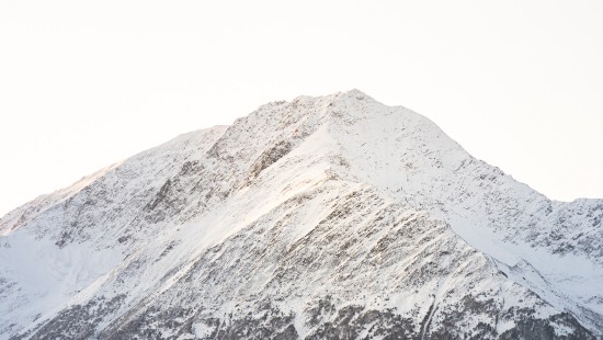 Image mountain, snow, white, mountainous landforms, hill