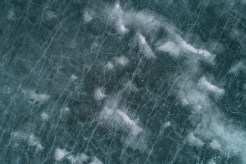 Image aerial view of body of water